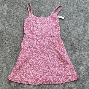 Old navy pink floral dress